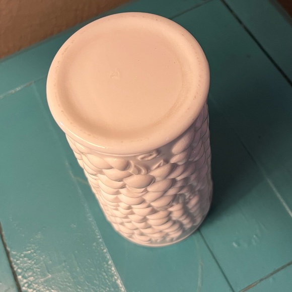 Vintage Vitrock Milk Glass Grape Motif Vase - Picture 2 of 2